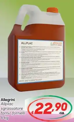 Pac Cash&Carry Allegrini Allplac sgrassatore forni/fornelli offerta
