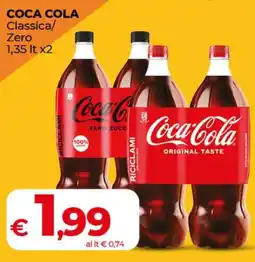 Coop COCA COLA Classica/ Zero offerta