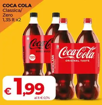 Coop COCA COLA Classica/ Zero offerta