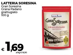 Coop LATTERIA SORESINA Gran Soresina Grana Padano grattugiato offerta