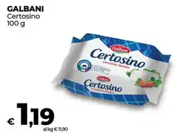 Coop GALBANI Certosino offerta