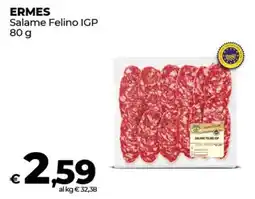 Coop ERMES Salame Felino IGP offerta