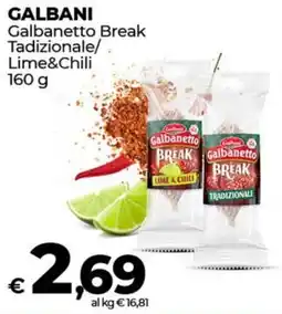 Coop GALBANI Galbanetto Break Tadizionale/ Lime&Chili offerta