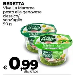 Coop BERETTA Viva La Mamma pesto alla genovese classico/ senz'aglio offerta