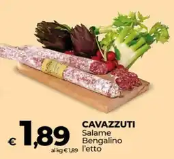 Coop CAVAZZUTI Salame Bengalino offerta