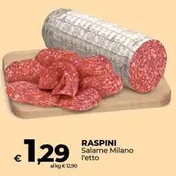 Coop RASPINI Salame Milano offerta