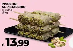 Coop Involtini al pistacchio di suino offerta