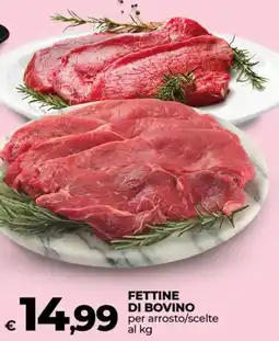 Coop Fettine di bovino offerta