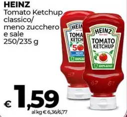 Coop HEINZ Tomato Ketchup classico/ meno zucchero e sale offerta