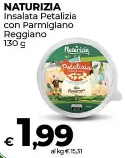 Coop NATURIZIA Insalata Petalizia con Parmigiano Reggiano offerta