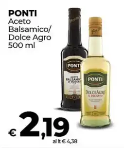 Coop PONTI Aceto Balsamico/ Dolce Agro offerta