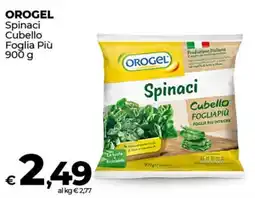 Coop OROGEL Spinaci Cubello Foglia Più offerta