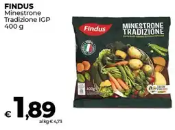 Coop FINDUS Minestrone Tradizione IGP offerta