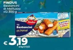 Coop FINDUS Bastoncini di Merluzzo x12 offerta