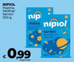 Coop NIPIOL Pastina Stelline/ Semini offerta