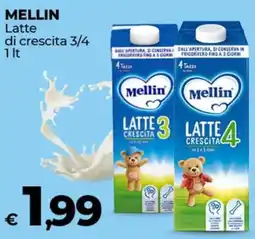 Coop MELLIN Latte di crescita 3/4 offerta