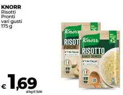 Coop KNORR Risotti Pronti vari gusti offerta