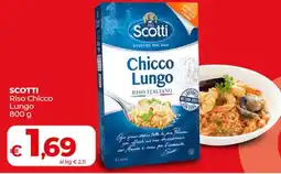 Coop SCOTTI Riso Chicco Lungo offerta