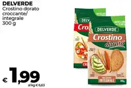 Coop DELVERDE Crostino dorato croccante/ integrale offerta