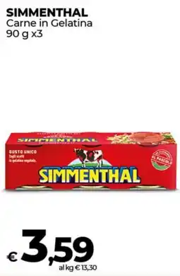 Coop SIMMENTHAL Carne in Gelatina offerta