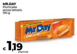 Coop MR.DAY Plumcake senza lattosio offerta