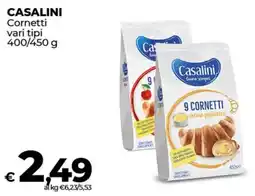 Coop CASALINI Cornetti vari tipi offerta