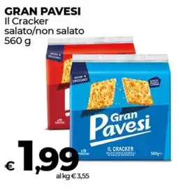 Coop GRAN PAVESI Il Cracker salato/non salato offerta