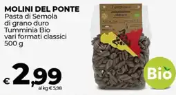 Coop MOLINI DEL PONTE Pasta di Semola di grano duro Tumminia Bio offerta