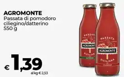 Coop AGROMONTE Passata di pomodoro ciliegino/datterino offerta