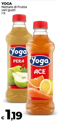 Coop YOGA Nettare di Frutta vari gusti offerta