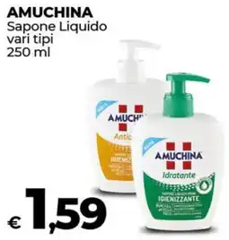 Coop AMUCHINA Sapone Liquido vari tipi offerta