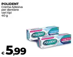 Coop POLIDENT Crema Adesiva per dentiere vari tipi offerta