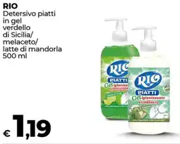 Coop RIO Detersivo piatti in gel offerta