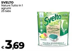 Coop SVELTO Nature Tutto in 1 agrumi 25 tabs offerta