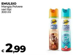 Coop EMULSIO Mangia Polvere vari tipi offerta
