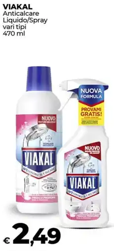 Coop VIAKAL Anticalcare Liquido/Spray vari tipi offerta