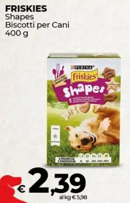 Coop FRISKIES Shapes Biscotti per Cani offerta