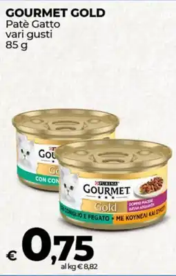 Coop GOURMET GOLD Patè Gatto vari gusti offerta