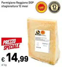 Iper La Grande Parmigiano Reggiano DOP stagionatura 12 mesi offerta