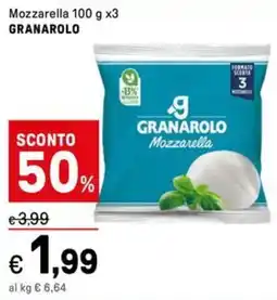 Iper La Grande Mozzarella GRANAROLO offerta