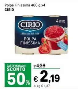 Iper La Grande Polpa FinissimaCIRIO CIRIO offerta
