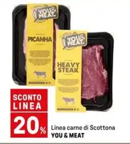 Iper La Grande Linea carne di Scottona YOU & MEAT offerta