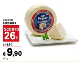 Iper La Grande Caciotta BERGADER offerta