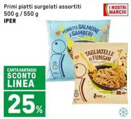 Iper La Grande Primi piatti surgelati assortiti IPER offerta