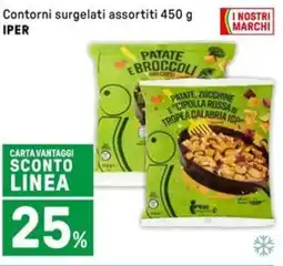 Iper La Grande Contorni surgelati assortiti IPER offerta