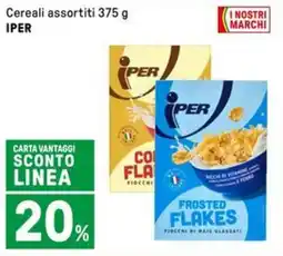 Iper La Grande Cereali assortiti IPER offerta