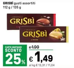 Iper La Grande GRISBÌ gusti assortiti offerta