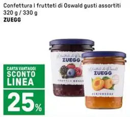 Iper La Grande Confettura I frutteti di Oswald gusti assortiti ZUEGG offerta