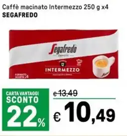 Iper La Grande Caffè macinato Intermezzo SEGAFREDO offerta