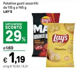 Iper La Grande Patatine gusti assortiti LAY'S offerta